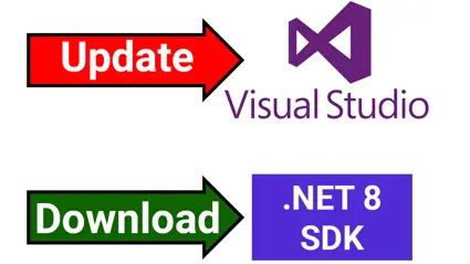 How to download and install the .NET 8 and C# 12 release