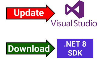 How to download and install the .NET 8 and C# 12 release