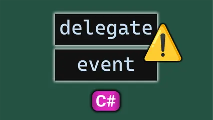 Delegates and events in C# explained