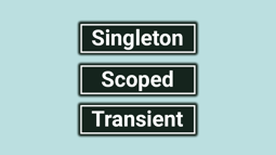 Dependency injection code example for ASP.NET Core