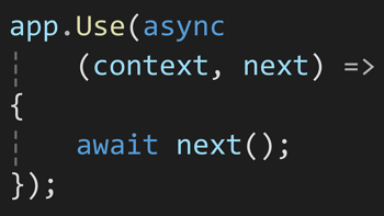 How to create and add custom middleware in ASP.NET Core