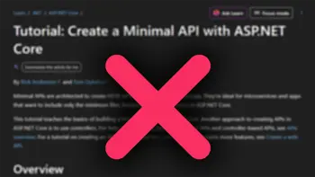 A smarter way to learn .NET without reading the docs