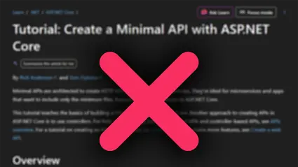 A smarter way to learn .NET without reading the docs