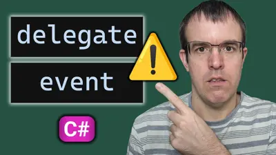 Delegates and events in C# (and when NOT to use them)