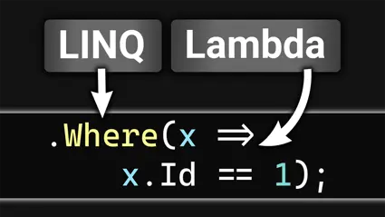 LINQ and lambda expressions in C# for beginners