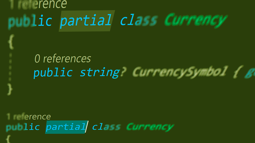 Using a partial class in C#