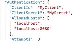 AppSettings.json example in .NET and C#