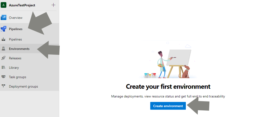 Create a pipeline environment in Azure DevOps