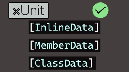 Use fixtures in xUnit for shared context in unit tests