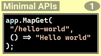 How to use routing in Minimal APIs with one line of code