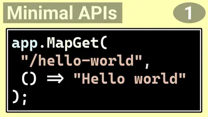 How to use routing in Minimal APIs with one line of code