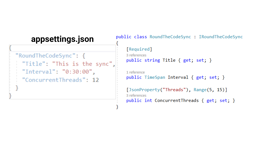 AppSettings.json example in .NET and C#