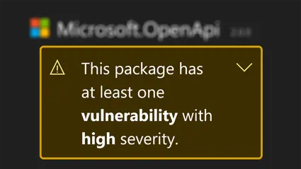 AI added a vulnerable NuGet package to our .NET app