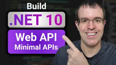 Build a .NET 10 Web API + Minimal APIs (EF Core, SQL Server)