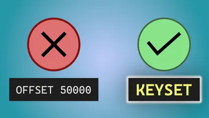 Slow pagination in EF Core? Try keyset pagination