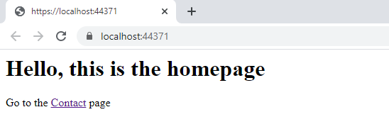 Blazor Home Page