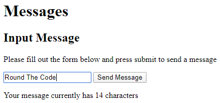 Input into a Blazor Textbox